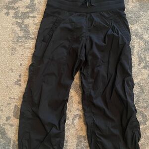 Womans Lululemon Black 
Dance studio cropped  Pants